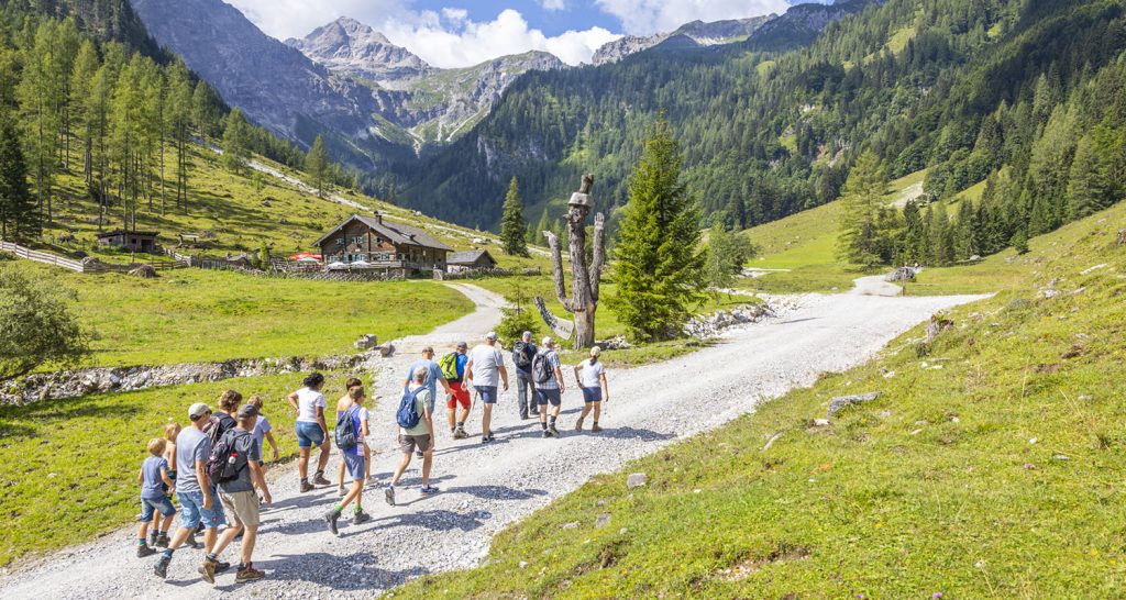 Geführte Wanderung - Aktivprogramm Flachau Sommer Card - Aparthotel Stadler