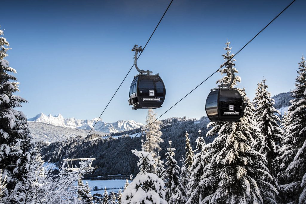 Gondel Achterjet in Flachau - Aparthotel Stadler